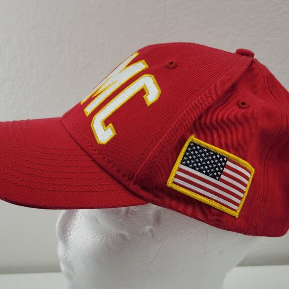 USMC Military Mascot Snapback Hat 5 military Branch mascots USA Marine Corps cap - Picture 7 of 12